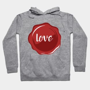 Love wax Seal Hoodie